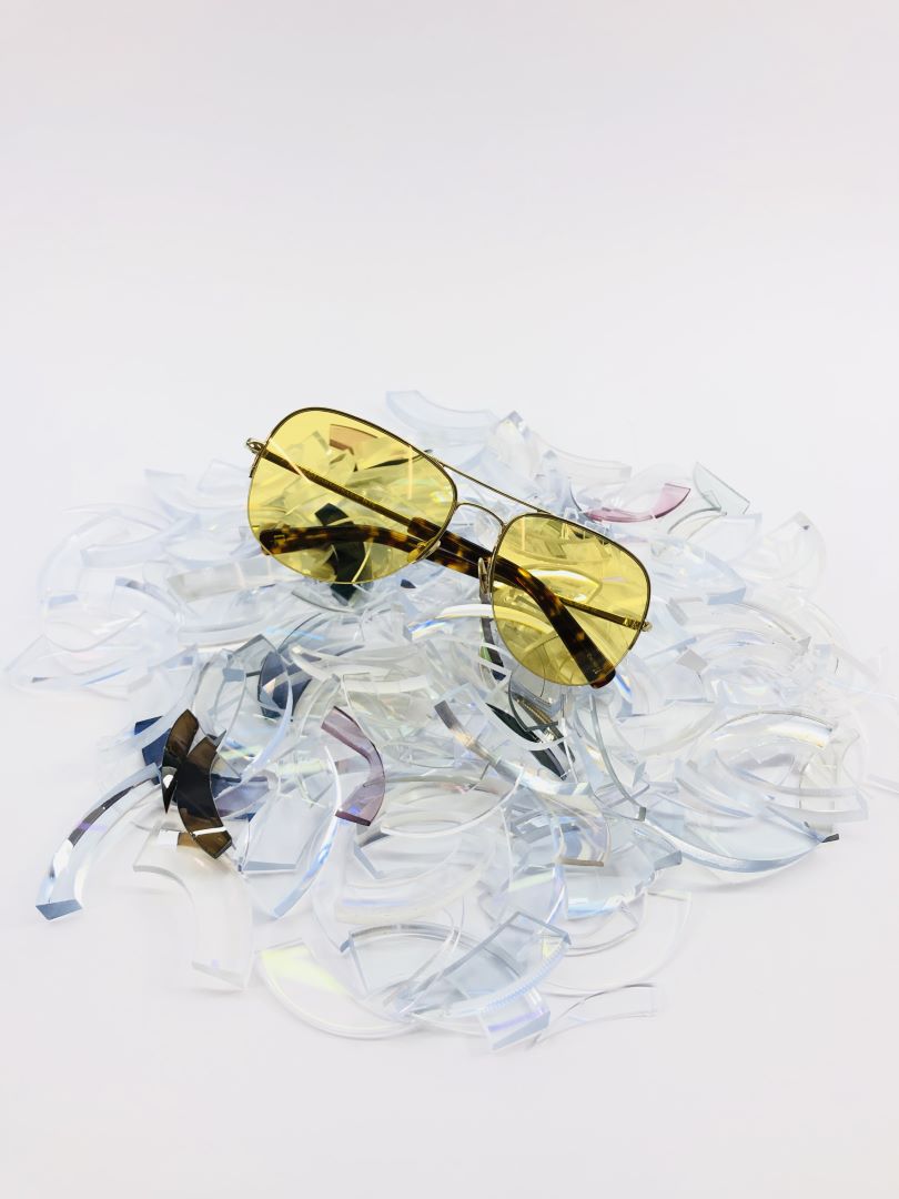 occhiali da solemetallo